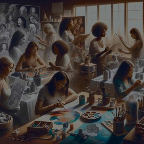 Quels sont les bienfaits des ateliers d'art-thérapie pour les femmes en recherche de moyens d'expression ?